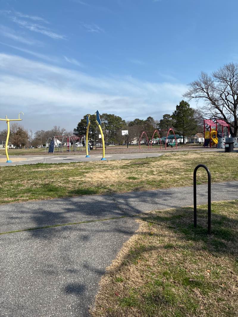 walking near me in Shoop Park in spring