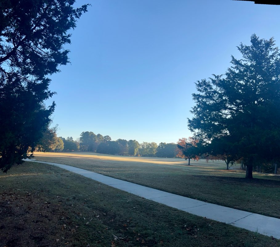 walking near me in Spring Forest Road Park in autumn
