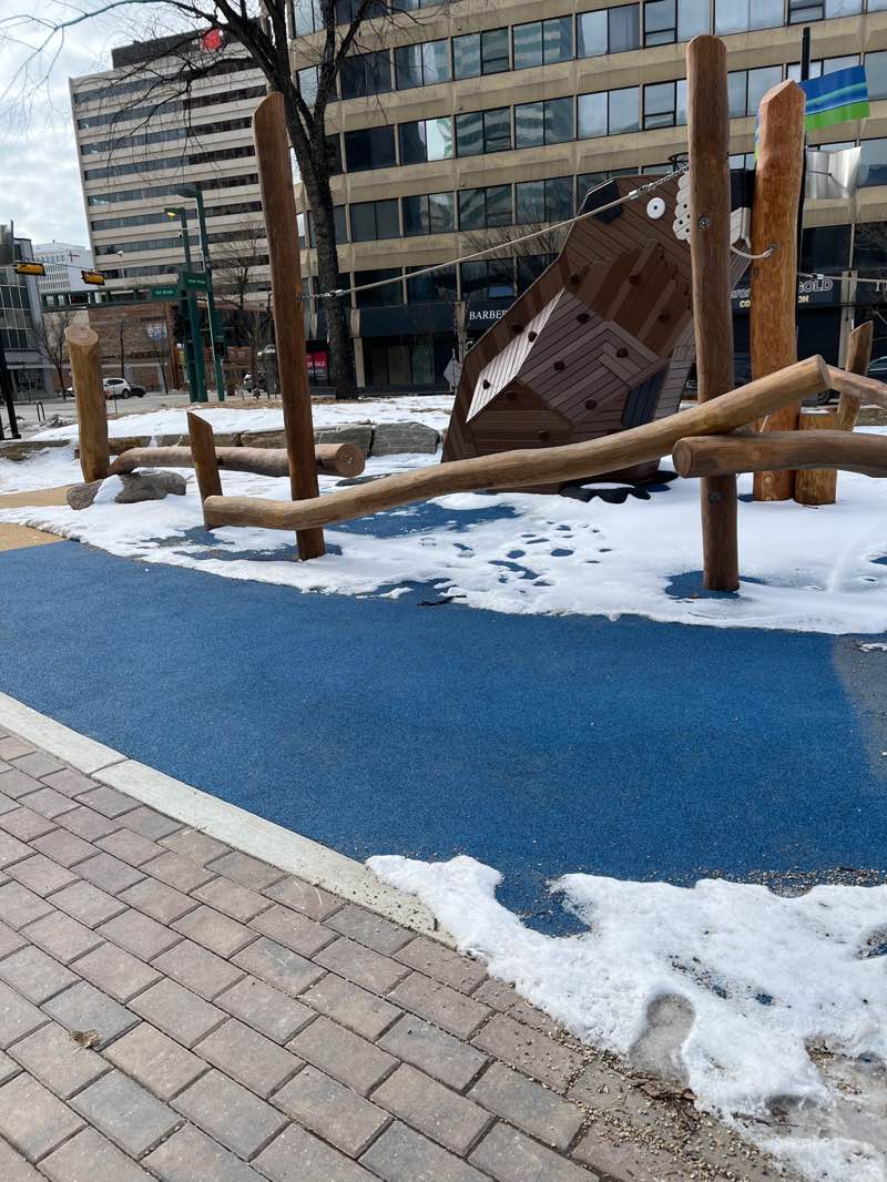 walking near me in Beaver Hill House Park in spring