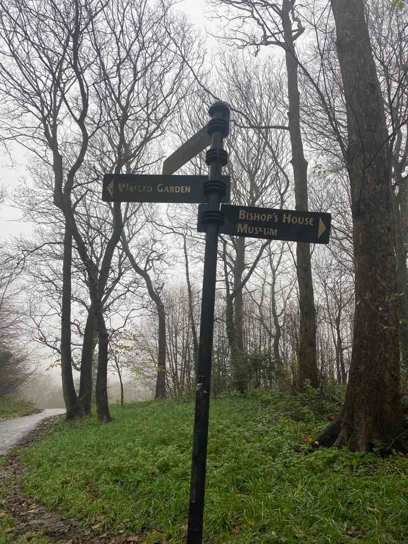 walking near me in Meersbrook Park in winter