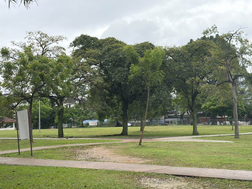 walking near me in USJ9 Park in spring
