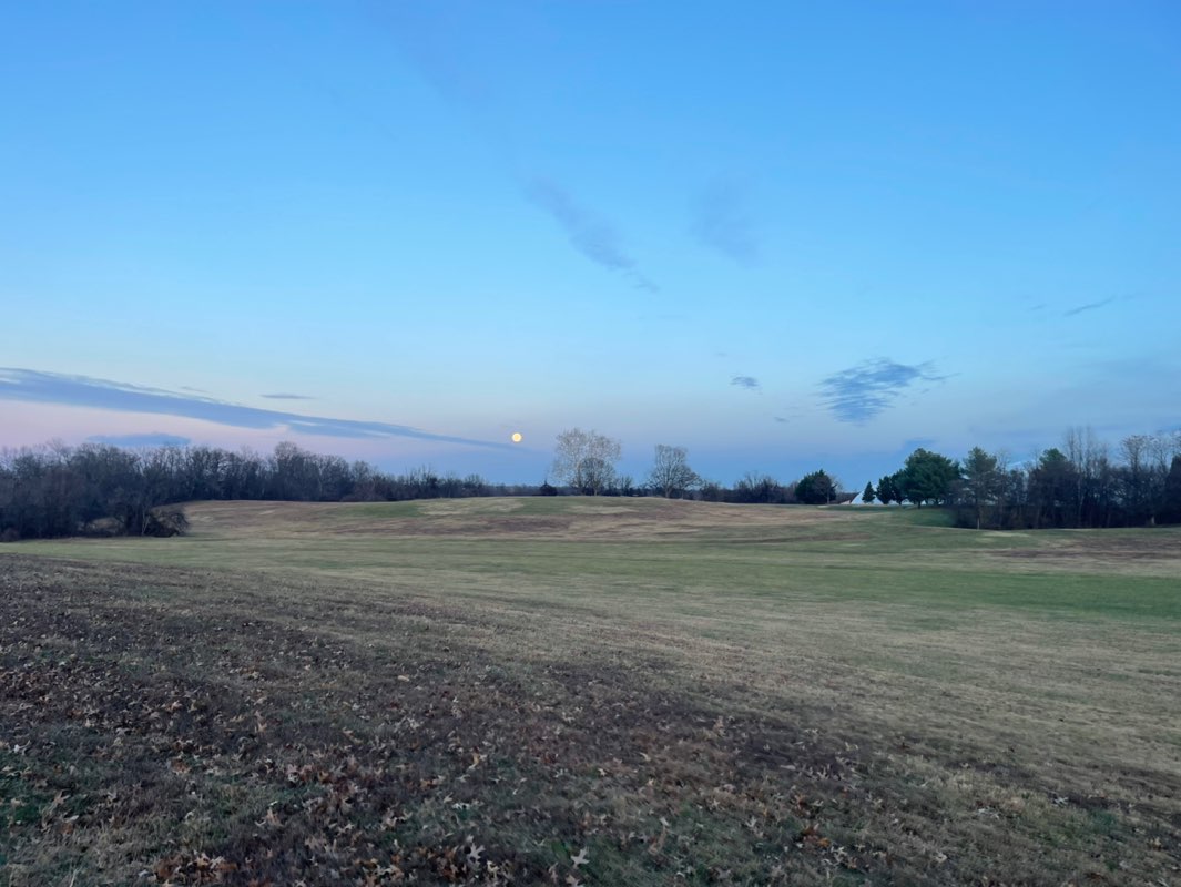 walking near me in Ida Lee Park in winter