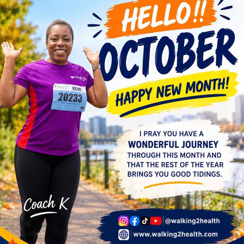Walking2Health Walking Club Coach K ๐ฎ๐ช๐ณ๐ฌ๐ post image