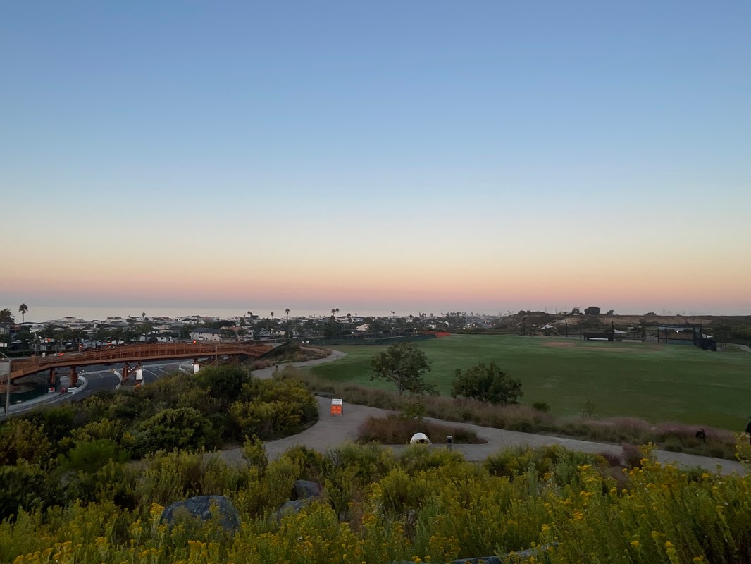 walking near me in Lions Park in winter
