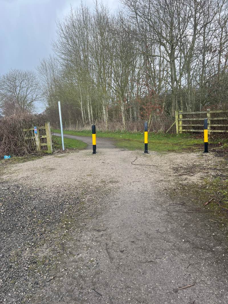 walking near me in Breadsall Railway Cutting in winter