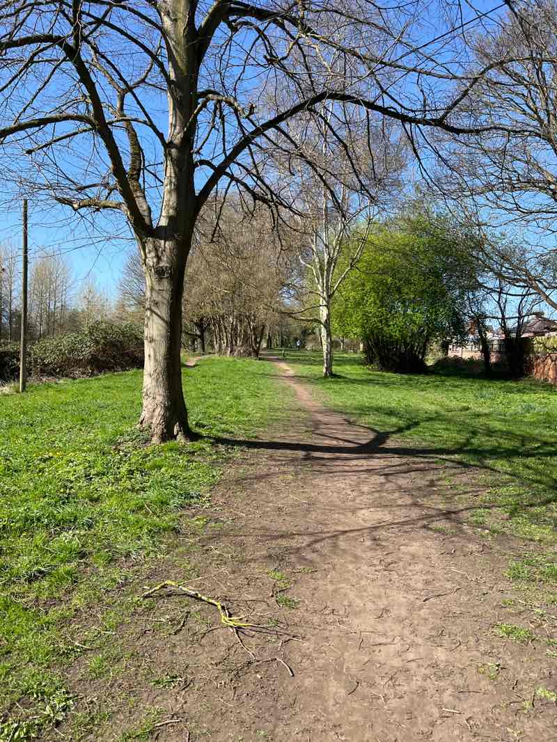 walking near me in Derby Canal Path in spring