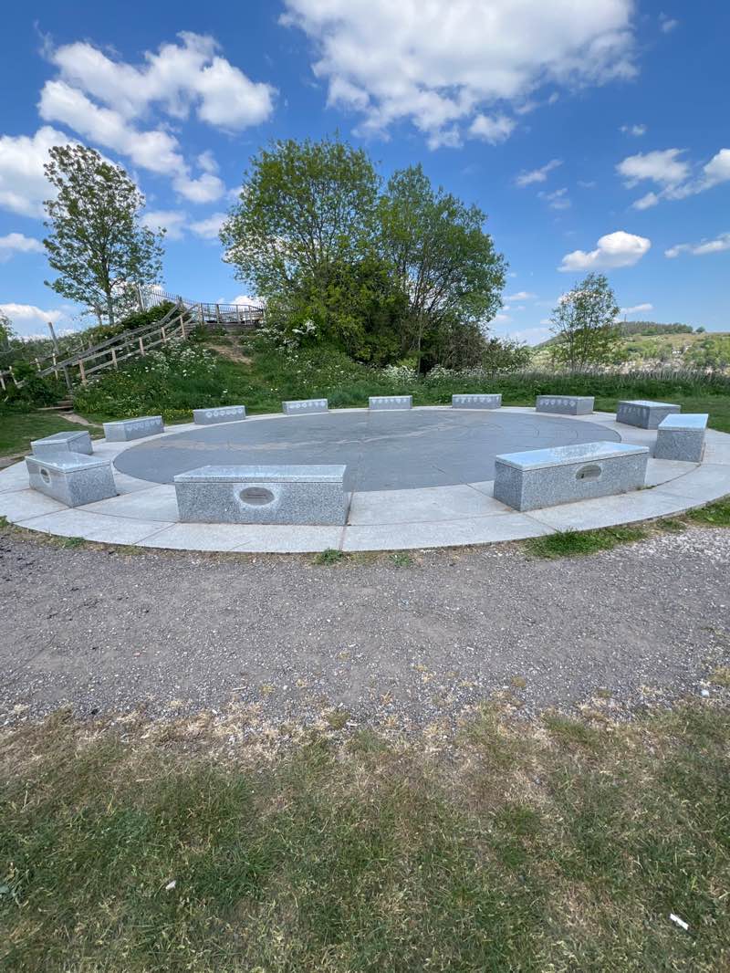 walking near me in Stoney Wood in spring