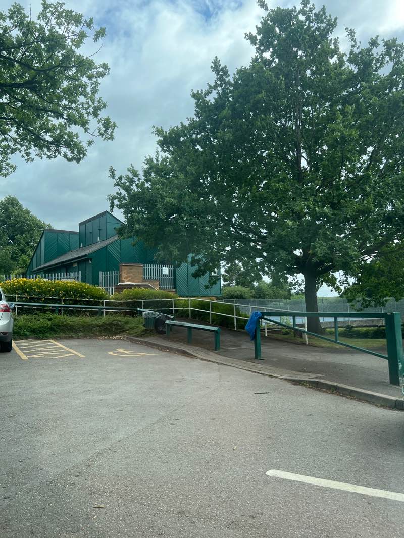 walking near me in Queen Elizabeth II Park in summer