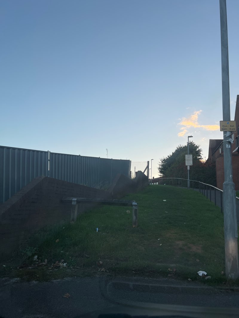 walking near me in Salop Street Park in autumn