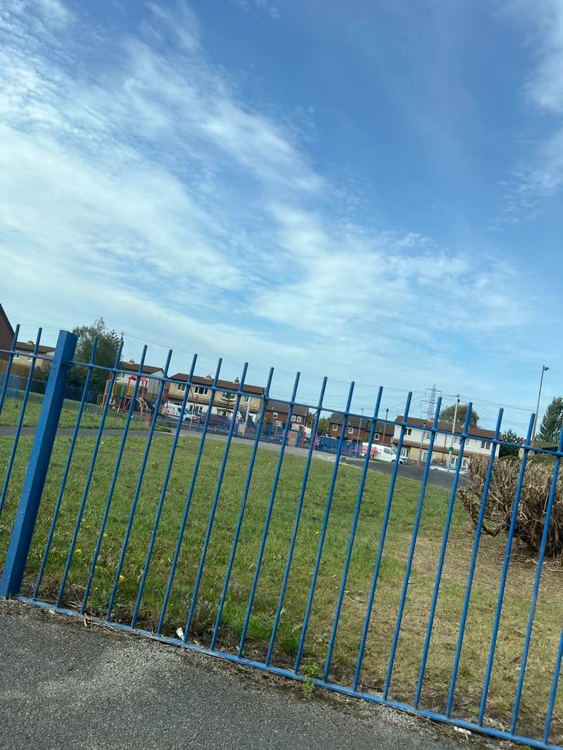walking near me in New Lodge Community Park in autumn