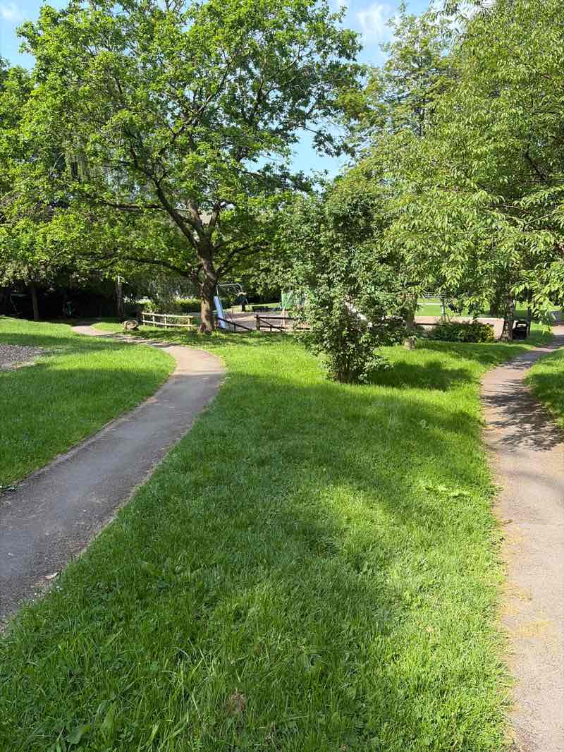 walking near me in Hathersage Park in summer