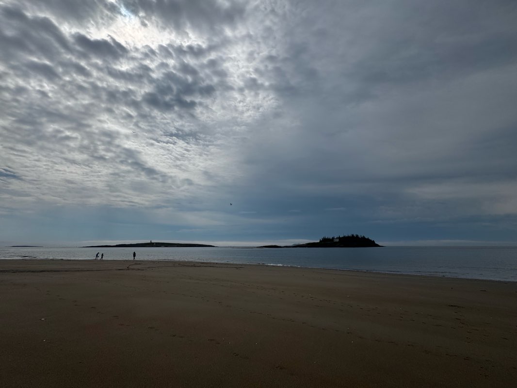 walking near me in Popham Beach State Park in summer