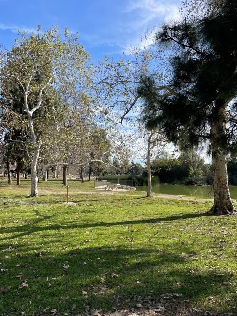 walking near me in Legg Lake Whittier Narrows Recreation Area in winter