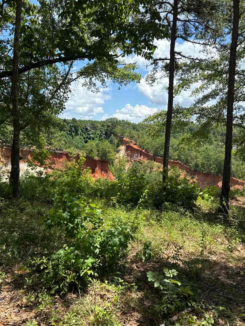 walking near me in Providence Canyon State Outdoor Recreation Area in autumn