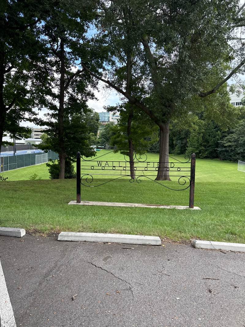 walking near me in Yonah Park in autumn