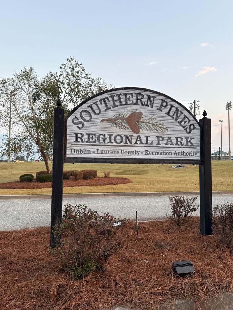 walking near me in Southern Pines Regional Park in autumn