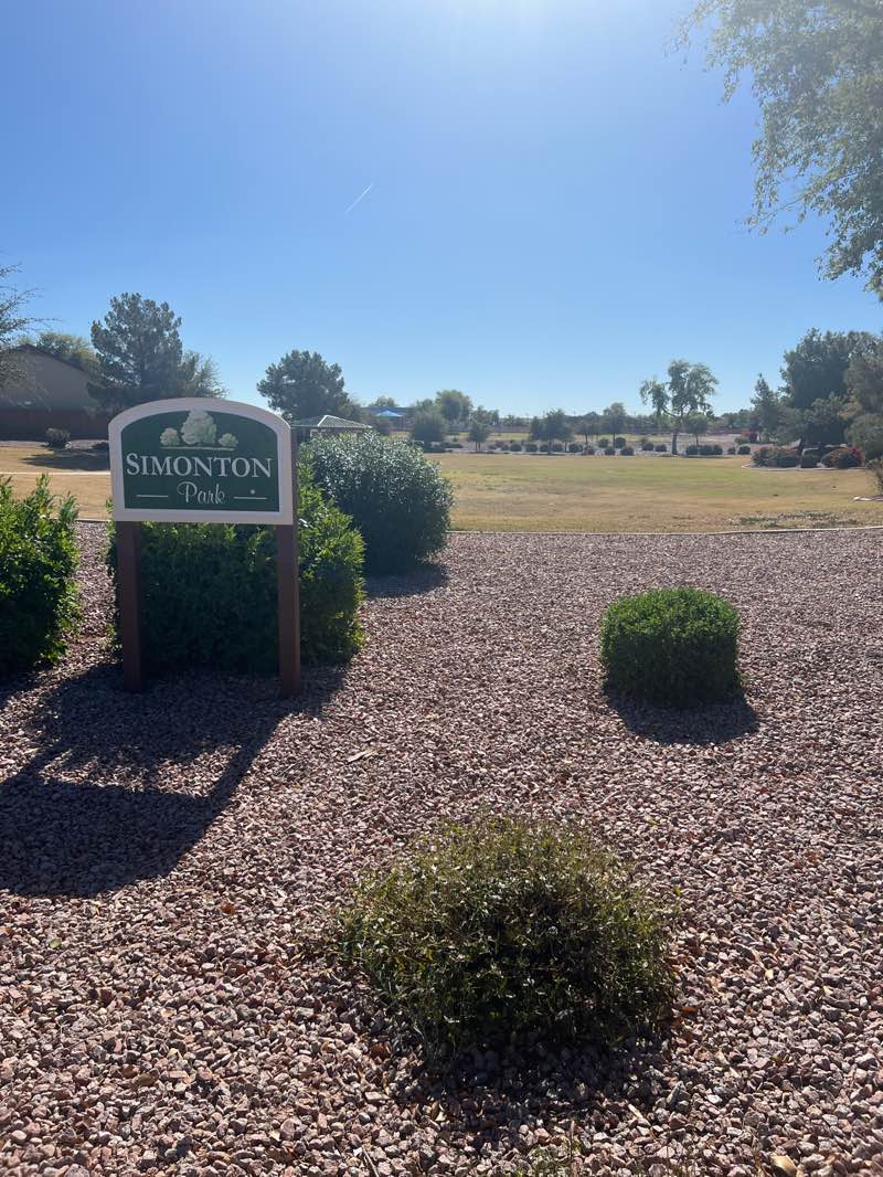 walking near me in Simington Park in spring