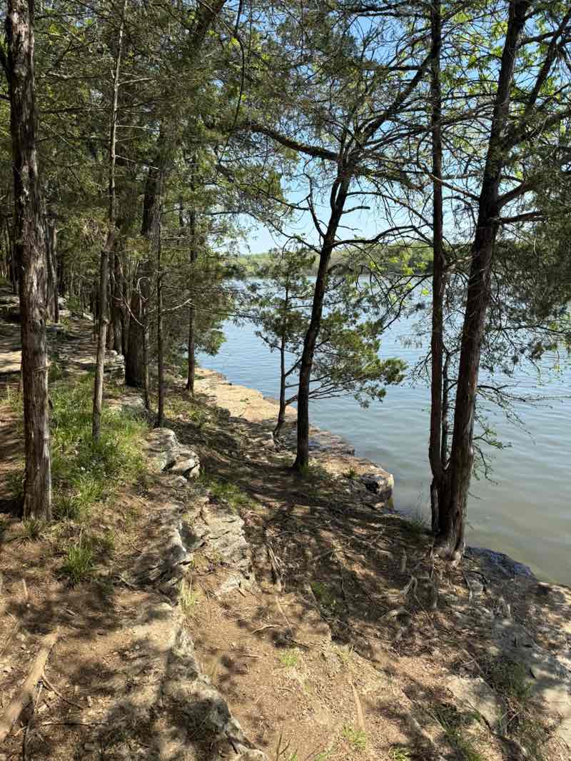 walking near me in Bledsoe Creek in spring