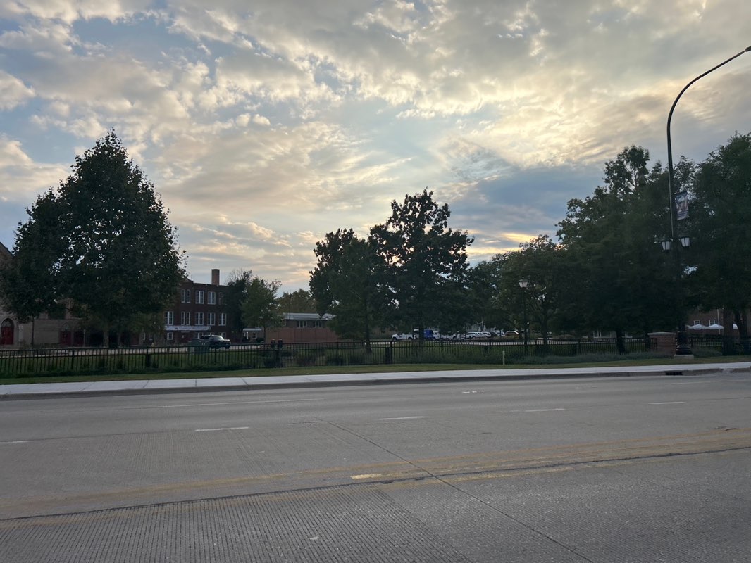 walking near me in Friendship Plaza in autumn