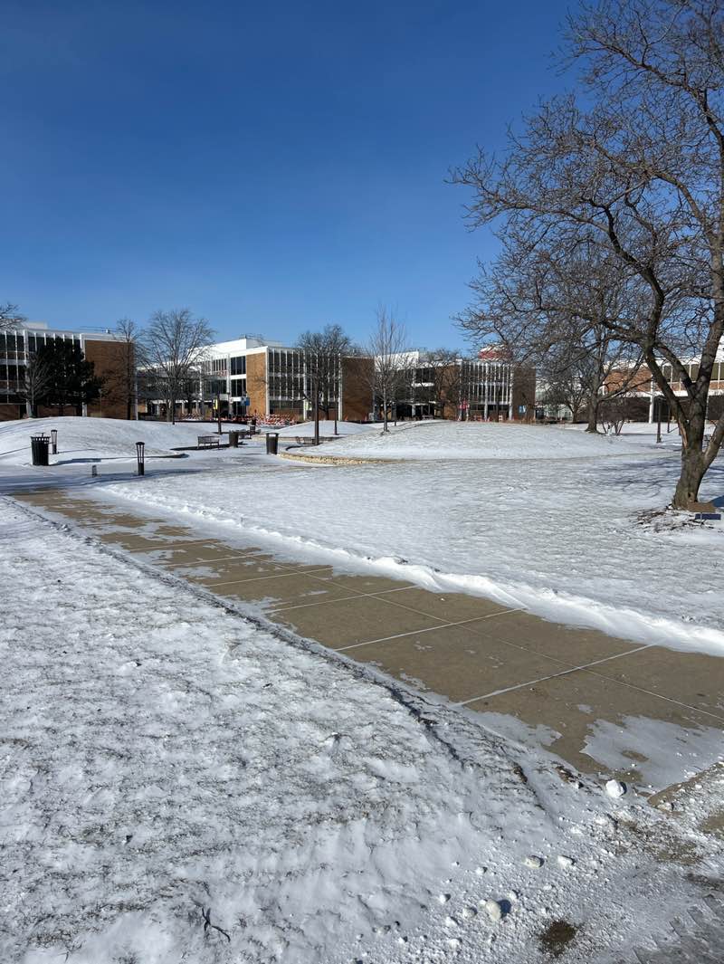 walking near me in Triton Grounds in winter