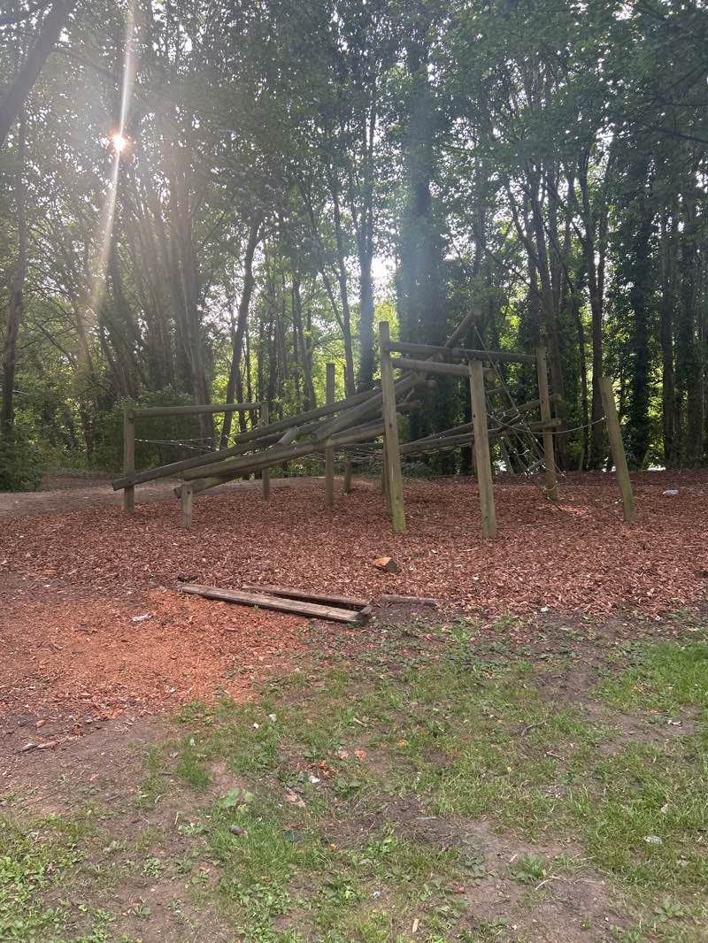 walking near me in Bridge Mill Way Play Area in autumn