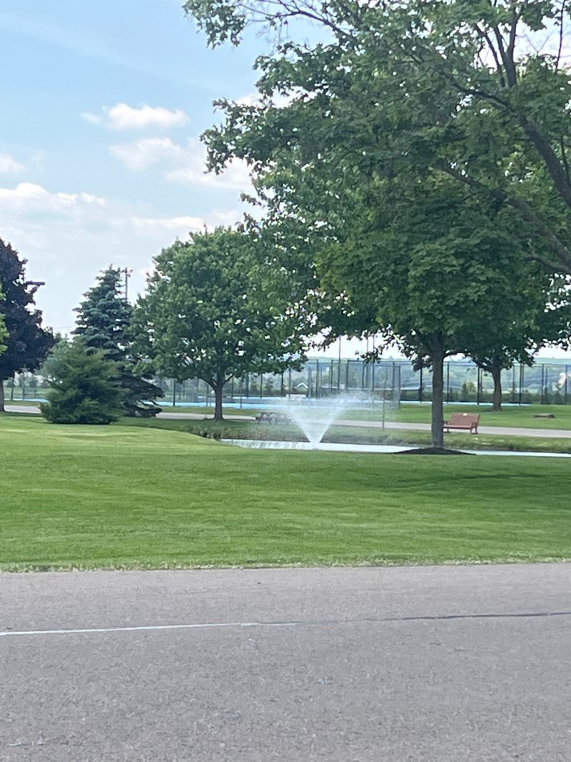 walking near me in Perry Village Park in summer