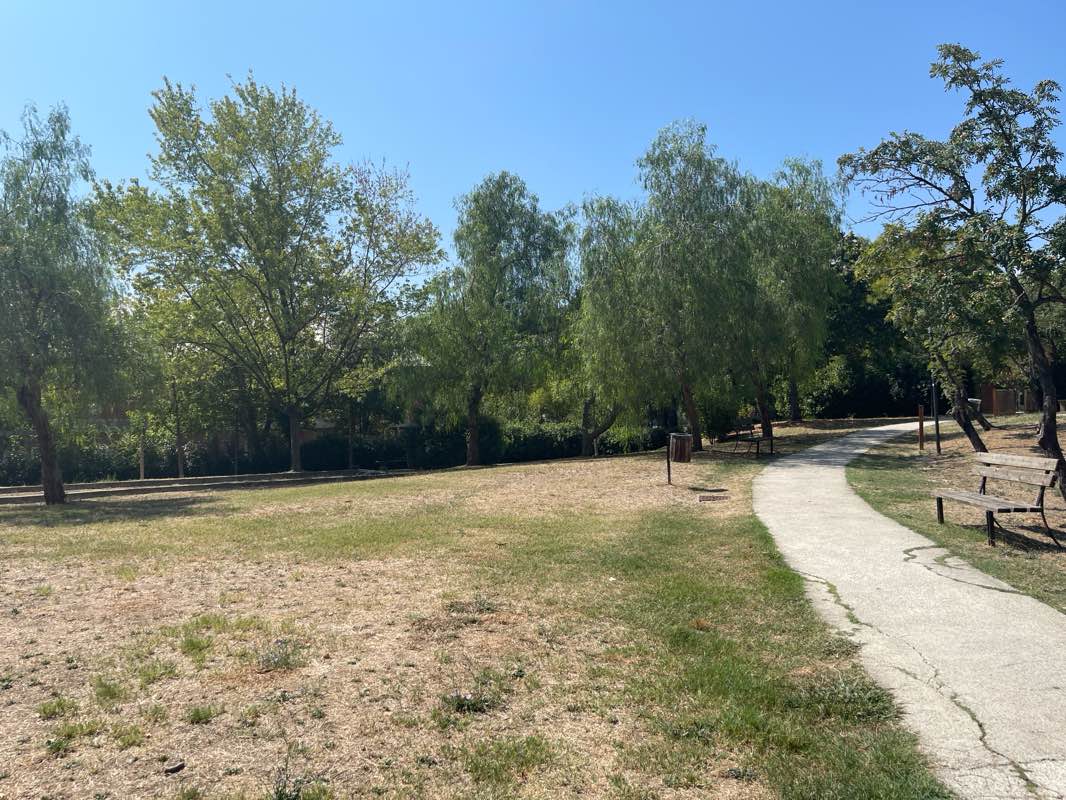 walking near me in Parco Nicola Calipari in winter