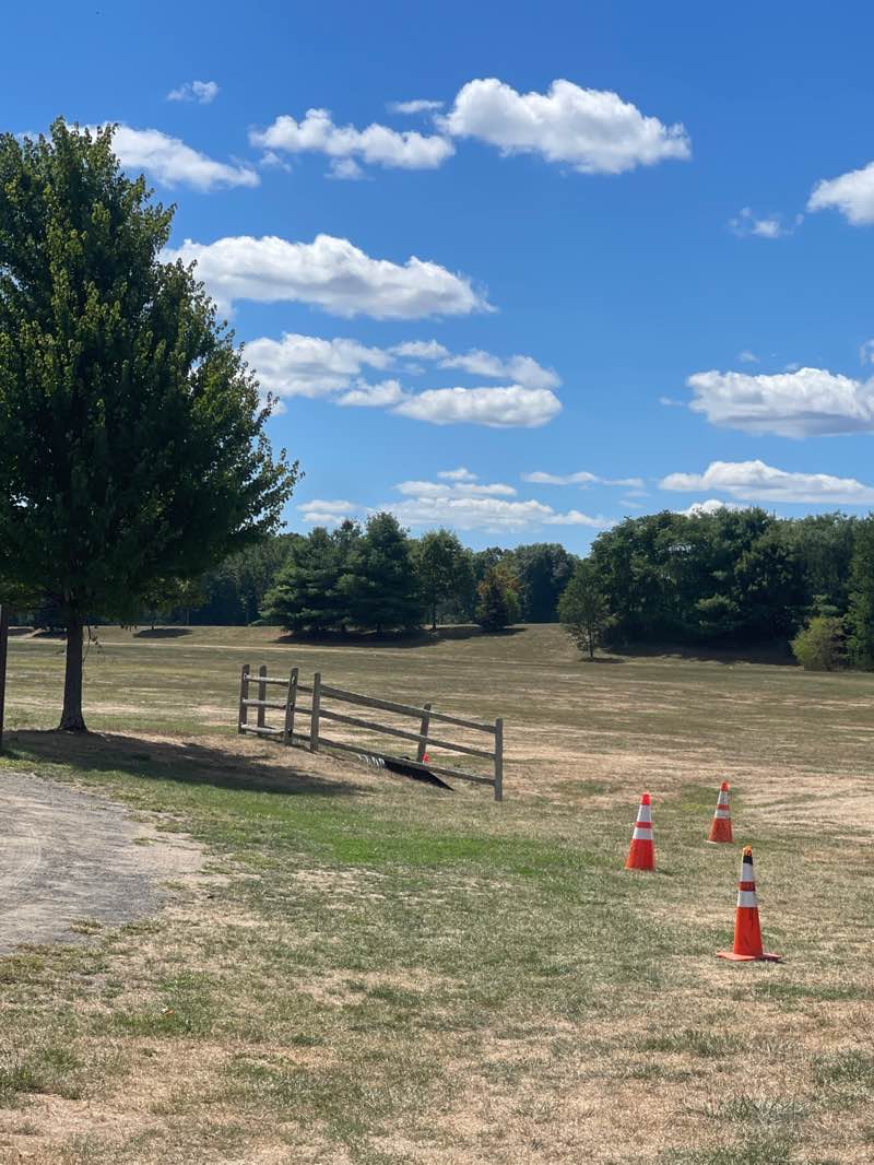 walking near me in Town Center Park in autumn