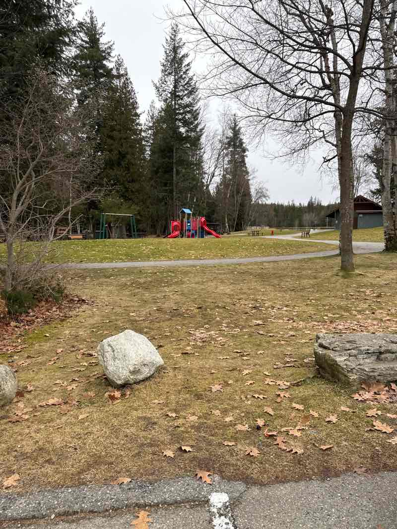 walking near me in Kinnaird Park in winter