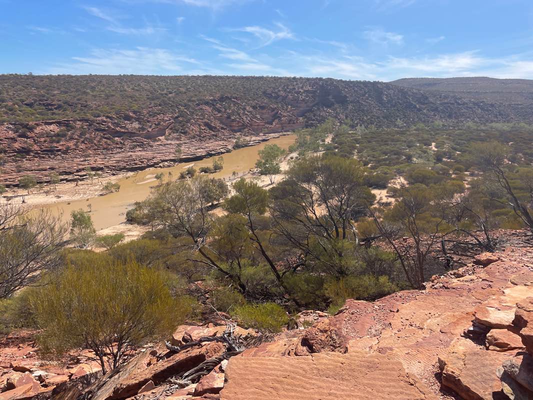 walking near me in Kalbarri National Park in summer