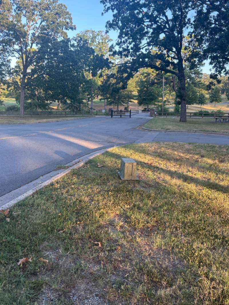 walking near me in War Memorial Park in autumn