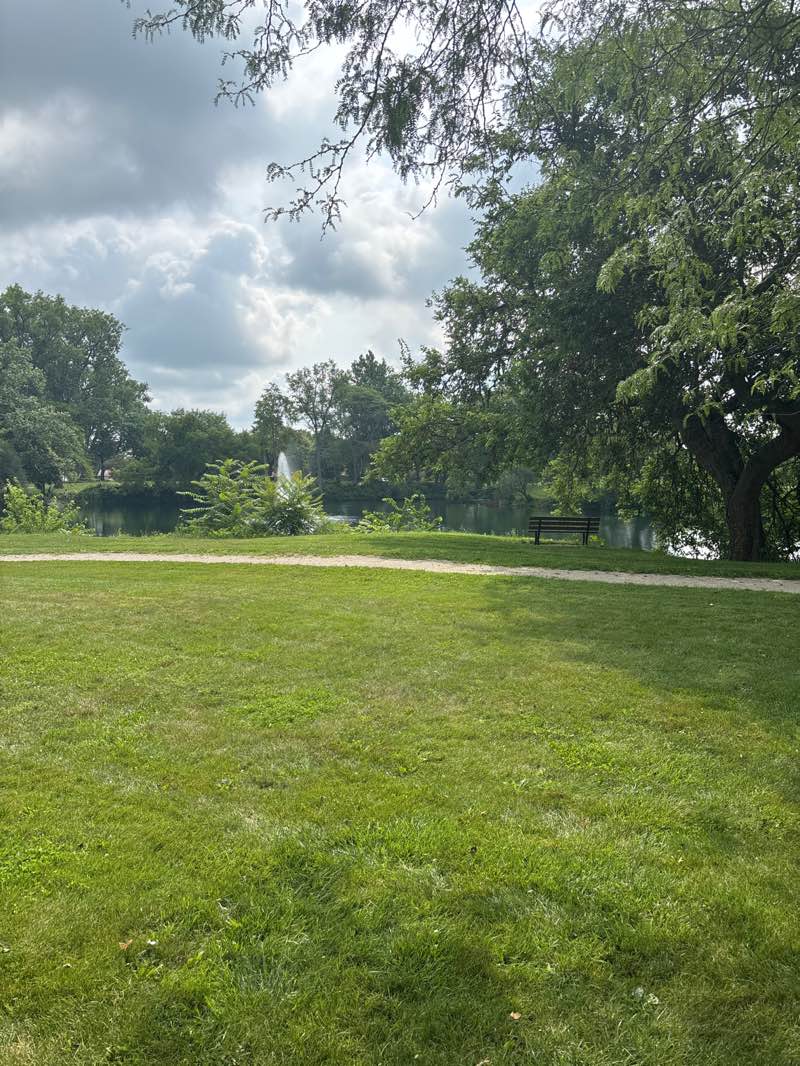 walking near me in Whitehouse Park in summer