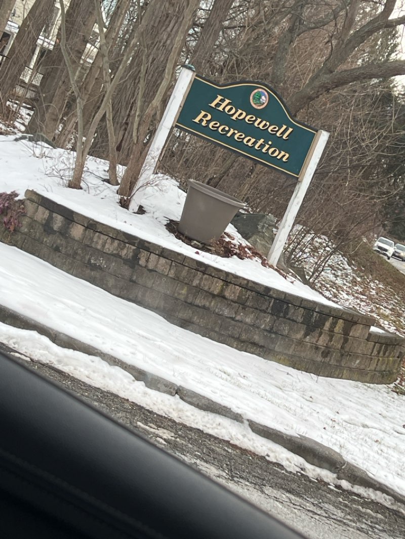 walking near me in Hopewell Recreation in winter