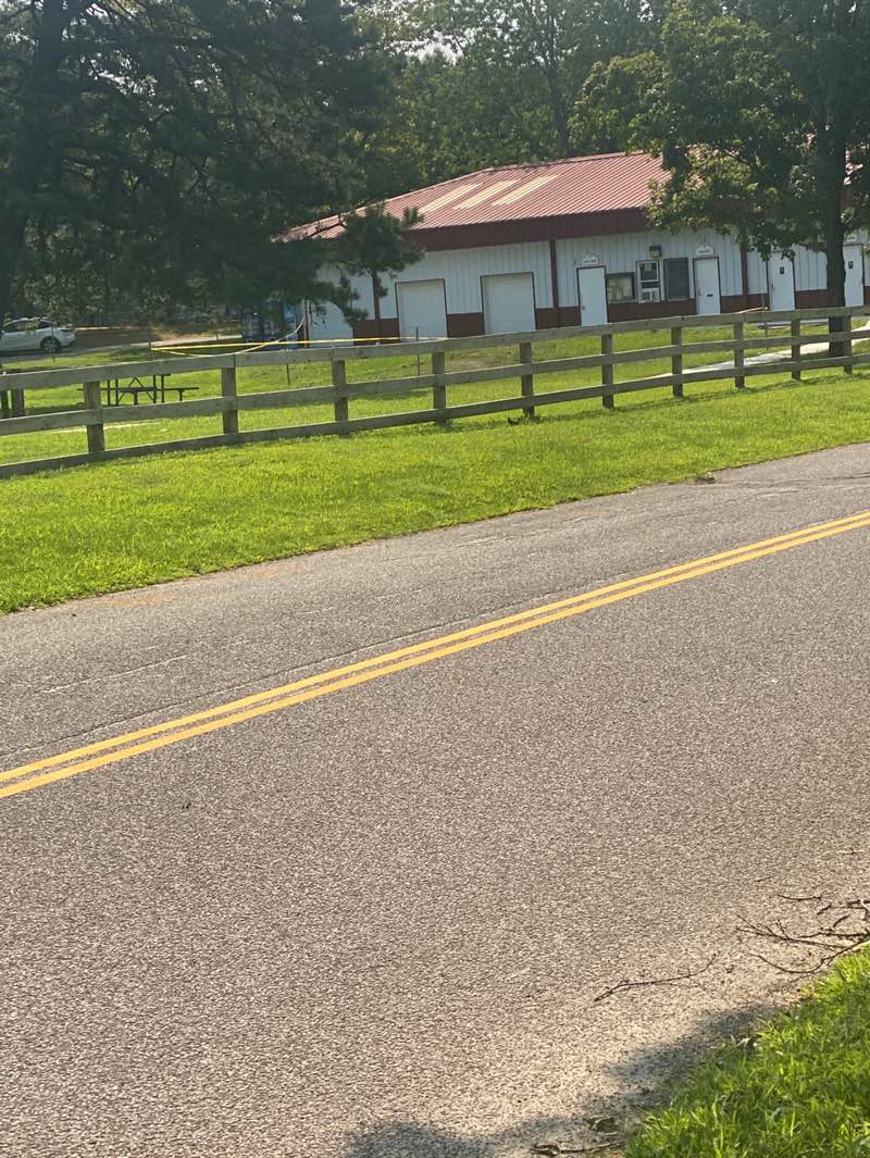 walking near me in Red Creek Park in autumn