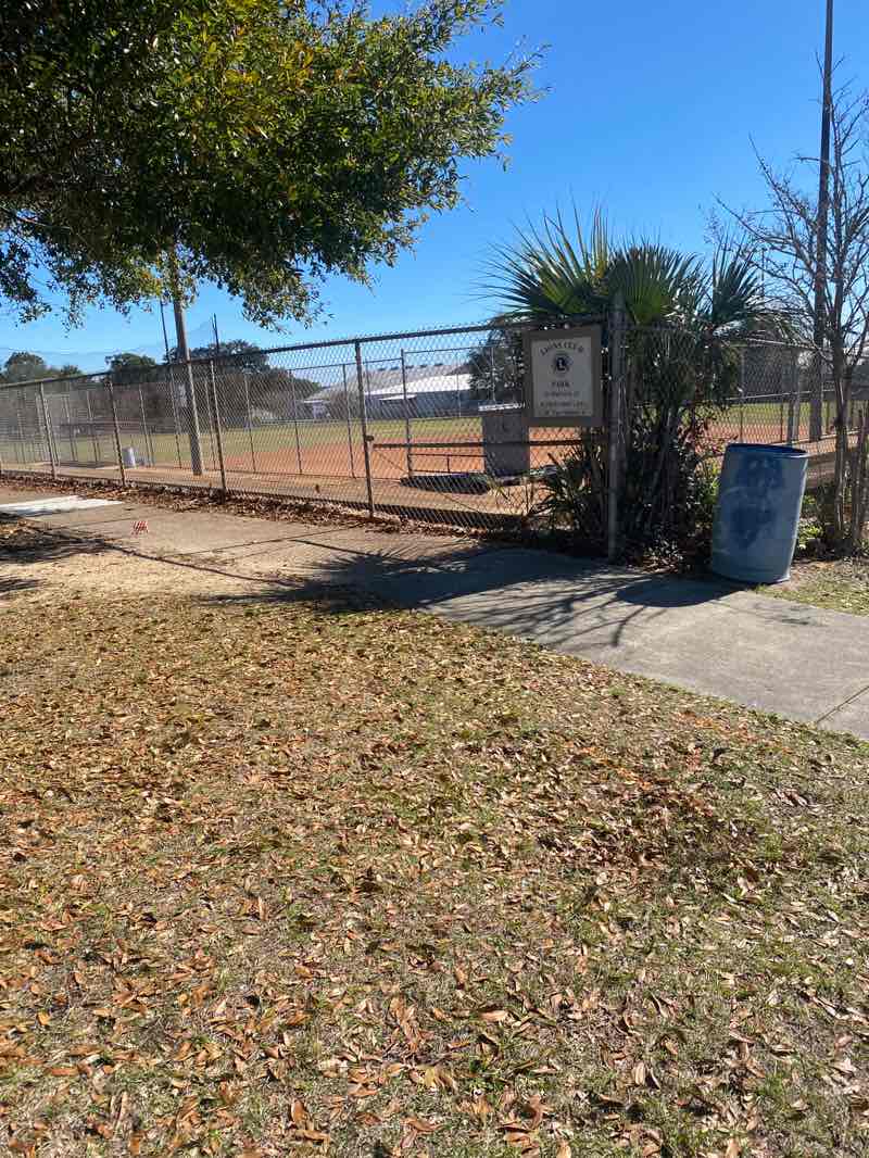 walking near me in Lions Park in winter