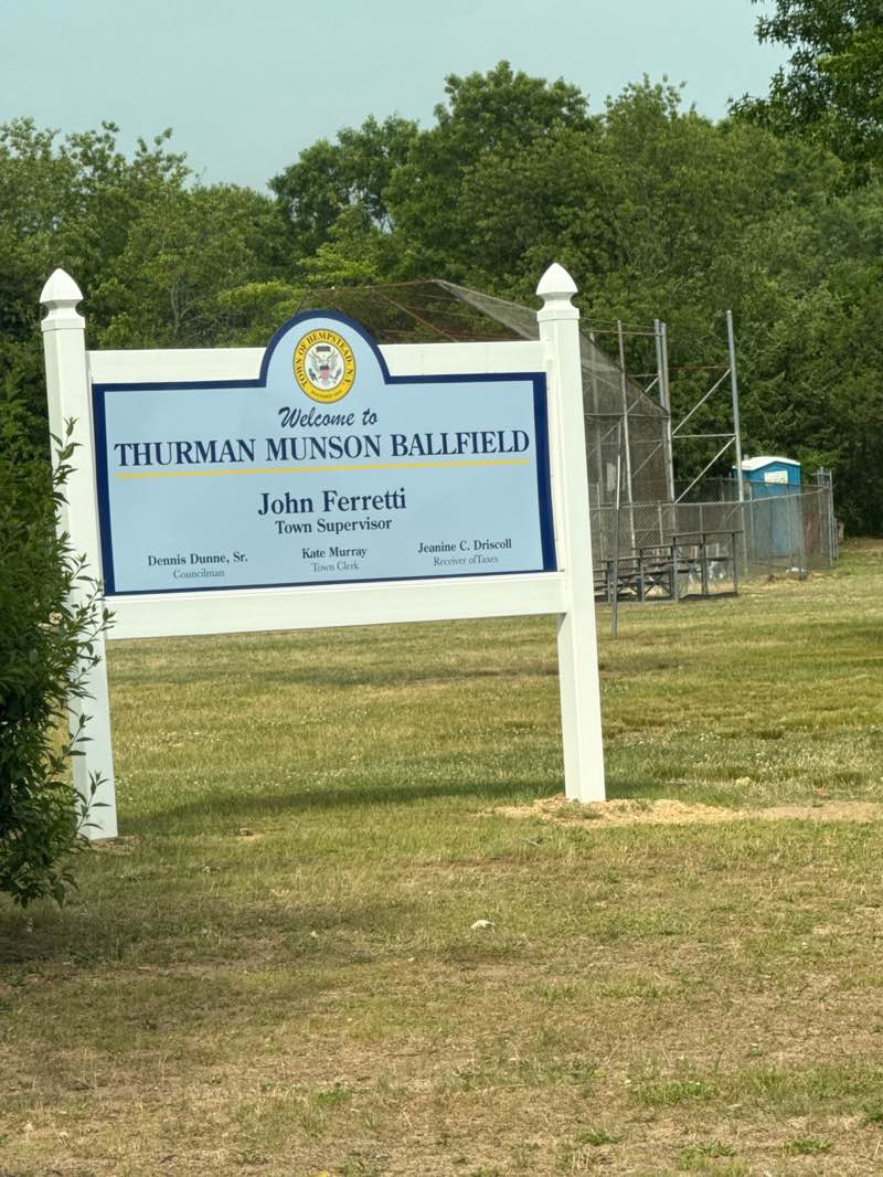 walking near me in Thurman Munson Ball Field in summer