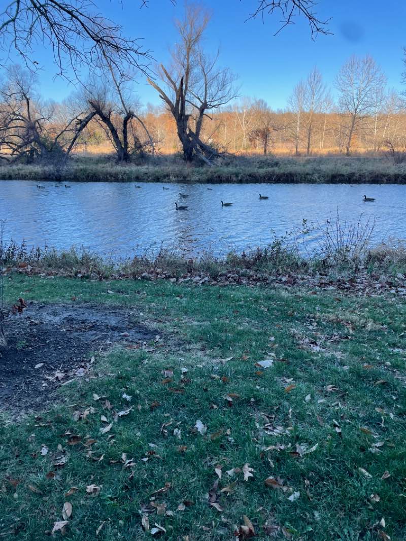 walking near me in Prairie Star Parkway Access Park in winter