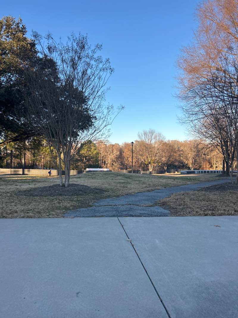 walking near me in Town Common in winter