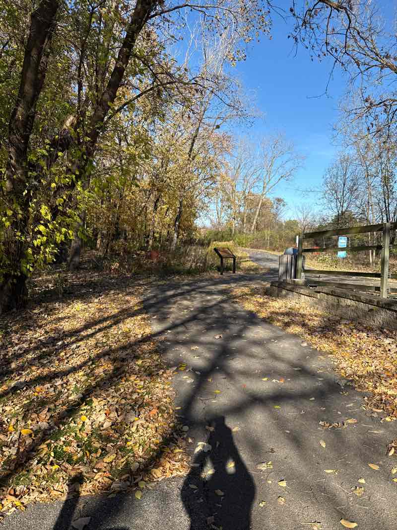 walking near me in Mike Rylko Community Park in autumn
