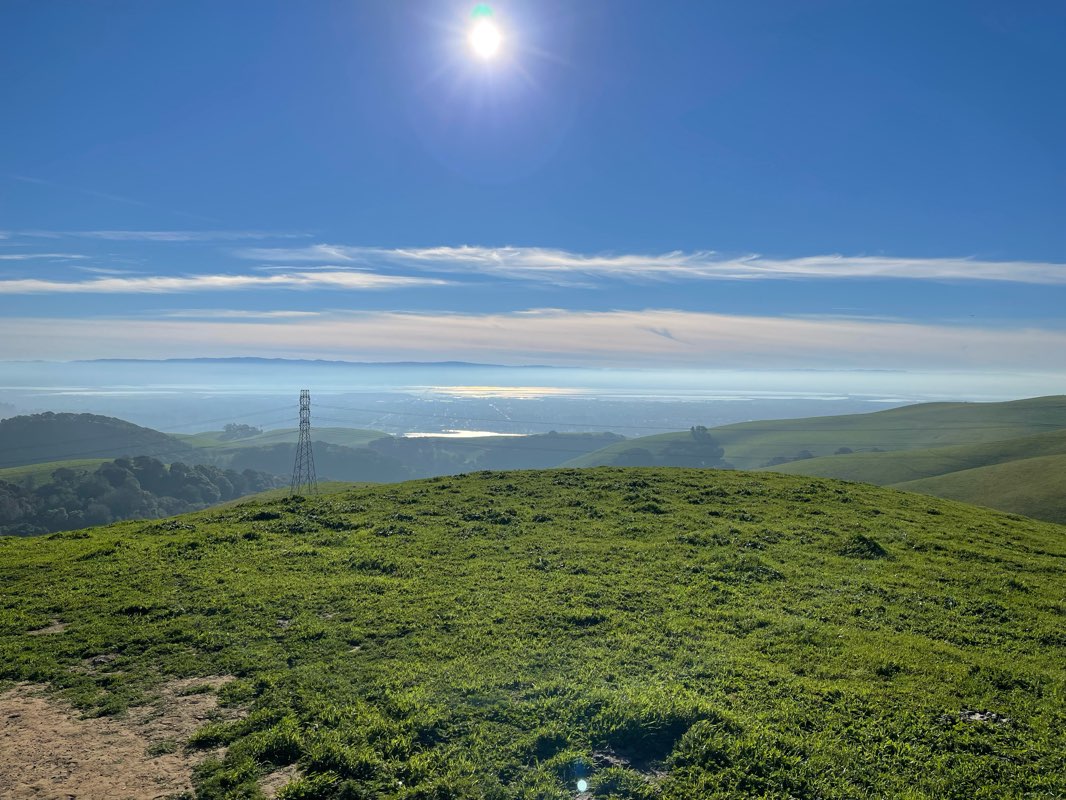 walking near me in Vargas Plateau Regional Park in winter