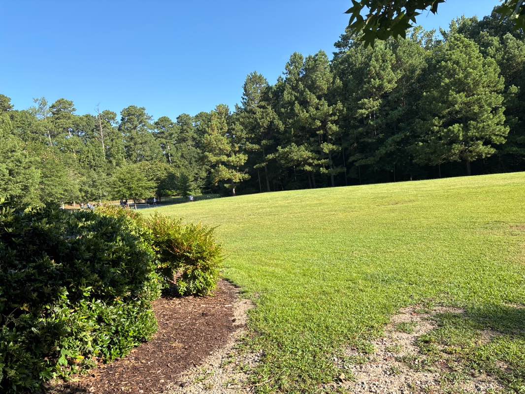 walking near me in White Oak Park in autumn