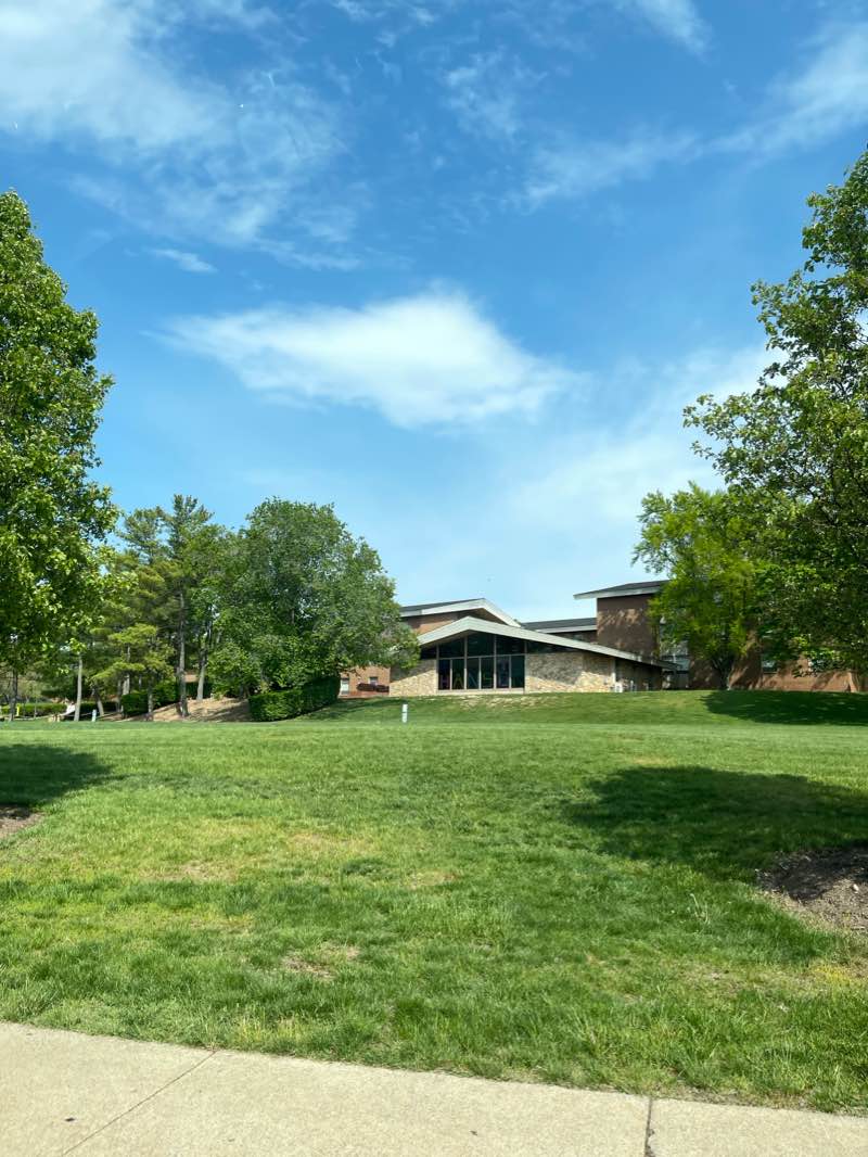 walking near me in The Quad in winter