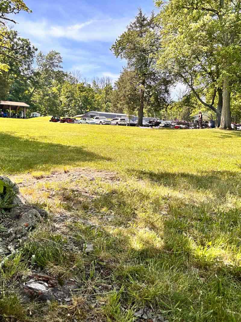 walking near me in Green Lane Park in winter