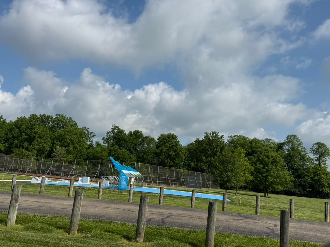 walking near me in Community Park in summer