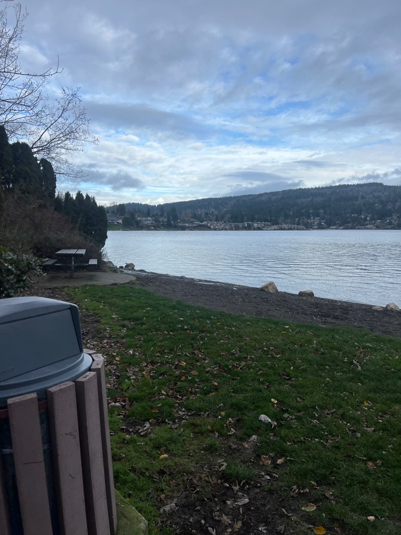 walking near me in Bloedel Donovan Park in winter