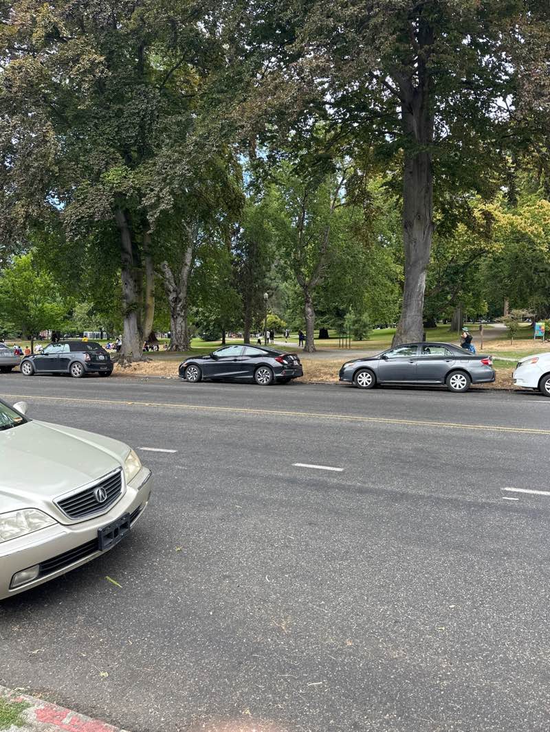 walking near me in Wright Park in autumn