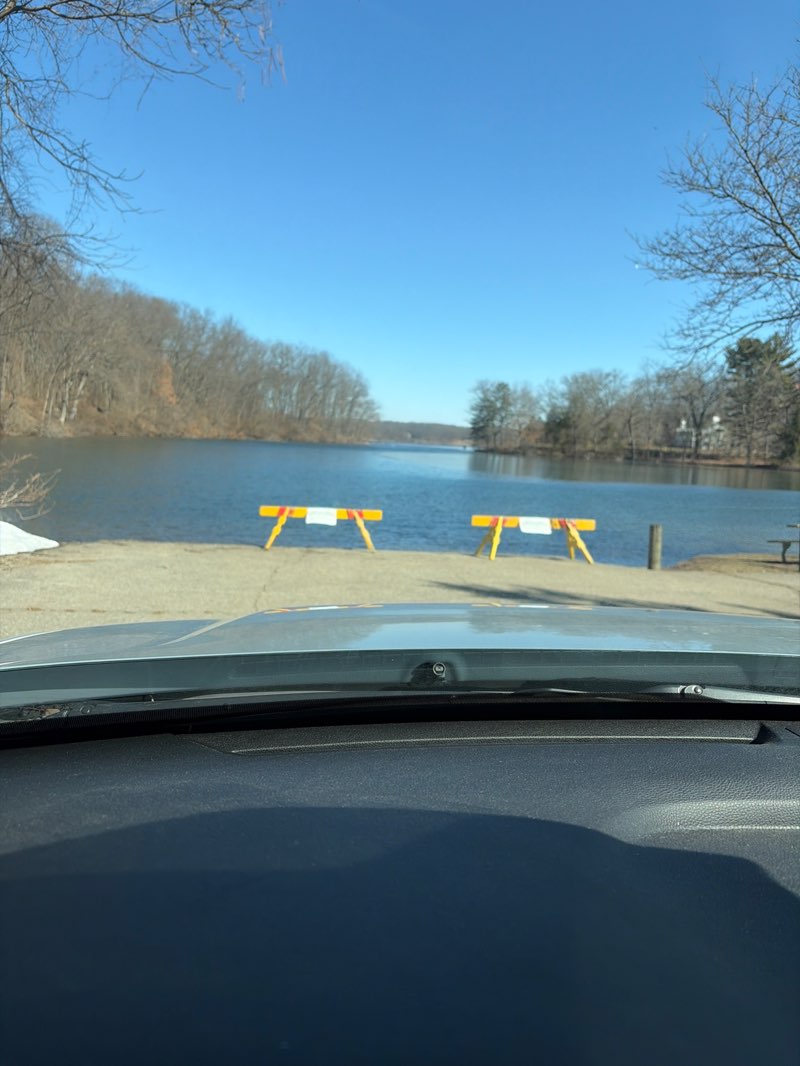 walking near me in James E Heddon Park in spring