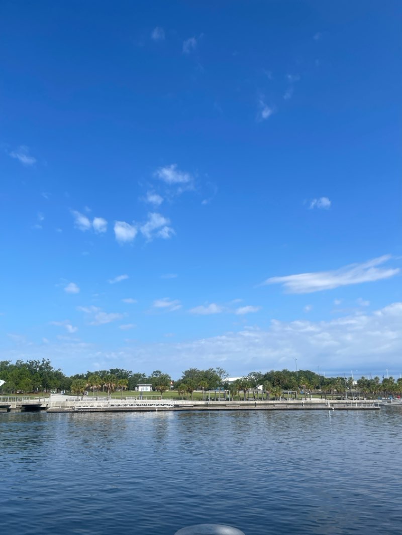 walking near me in Tampa Waterworks Park in summer