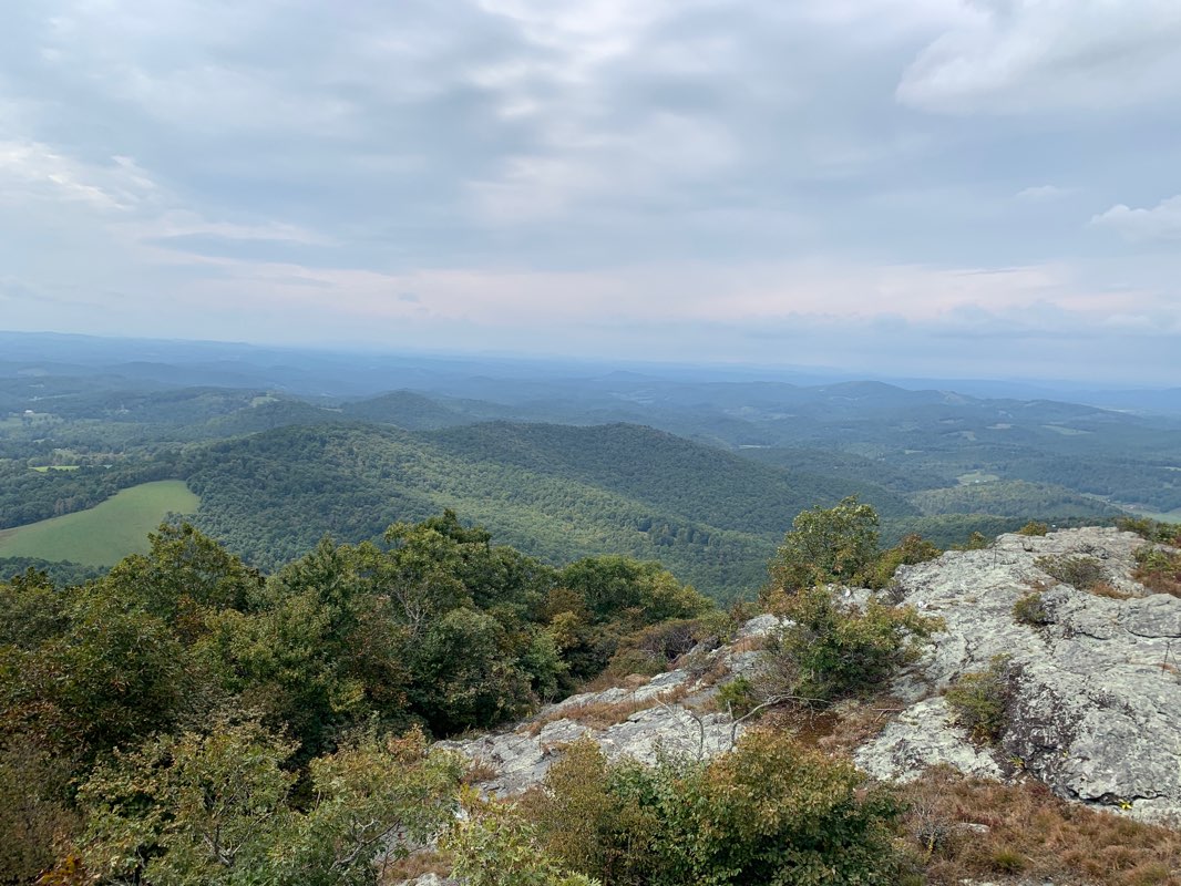 walking near me in Buffalo Mountain State Natural Area Preserve in winter
