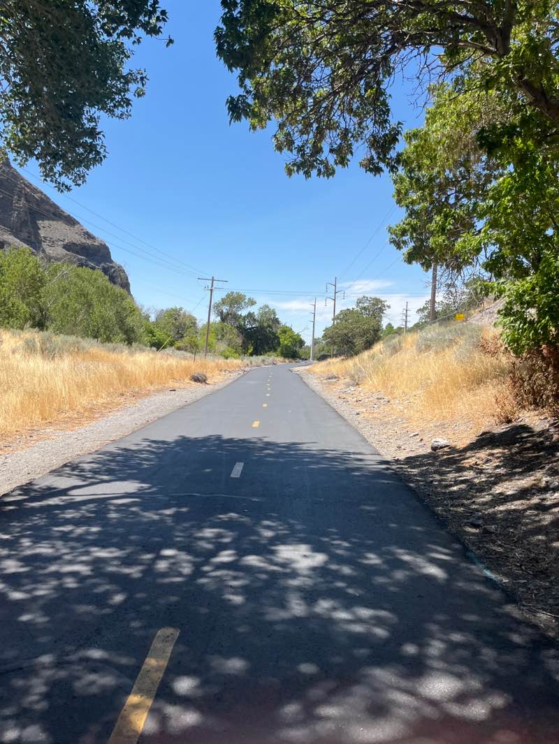 walking near me in Orem Bike Skills Trails Park in summer
